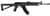 VSKA Tactical Semi-Auto Rifle 7.62x39mm - Magpul Stock, Black thumbnail 1