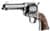 Pietta Cowpoke .45 Long Colt 4.75in Nickel Engraved thumbnail 1