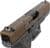 Glock 45 Gen5 Nordic Runes 9mm Burnt Bronze Semi-Auto Handgun thumbnail 3
