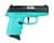 SCCY DVG-1 RDR 9mm Compact Pistol - Light Blue, 10-Round Capacity thumbnail 1