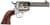 Cimarron Pistolero .45 LC Classic Nickel SA Revolver 4.75" Walnut Grip thumbnail 3
