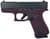 Glock 43X Gen 1 Black Cherry 9mm Compact Pistol, 10-Round Conceal Carry thumbnail 2