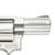 Smith & Wesson 640 DAO StealthGuard .357 Magnum Revolver - Satin Steel thumbnail 6
