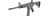 Ruger AR-556 Tactical Rifle - 5.56 NATO, 16.1", Adjustable Black thumbnail 5