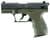 Walther P22 Military .22 LR DASA Pistol - OD Green/Black thumbnail 3