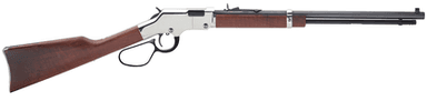 Henry Golden Boy Silver .22LR Lever Rifle - 20" Nickel Walnut