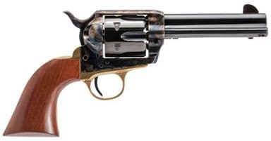 Cimarron Pistolero 9mm SAO Revolver - Color Case Hardened Finish