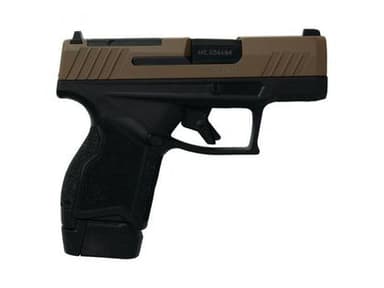 Taurus GX4 1-GX4M93E-CK 9mm 3.06" Barrel 13rd Semi-Auto Pistol, Coyote Cerakote, Optics Ready, 3 Mags & Holster