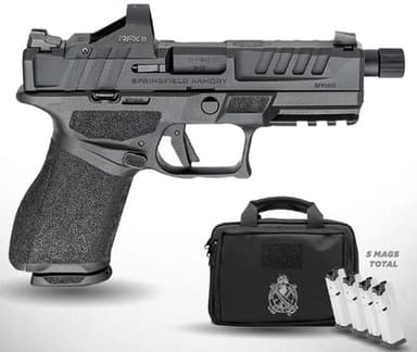 Springfield Armory Echelon 4.0C 9mm 4" Barrel 15/18-Rounds w/ Viridian RFX11 Green Dot, 5 Mags
