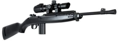 Inland M1 Scout Gen 1: Compact .30 Carbine Semi-Auto Rifle - Black Finish