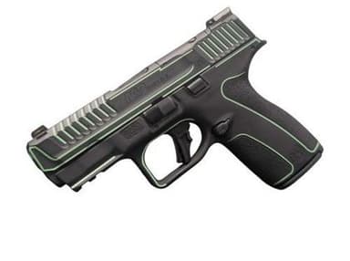Smith & Wesson M&P Shield X 9mm 3.6in Black/Lime Green