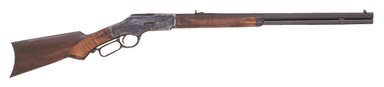 Cimarron 1873 Deluxe .45 Colt Heritage Lever Rifle - Case Hardened