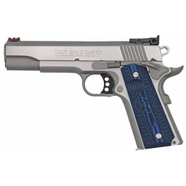 Colt Gold Cup Lite 9mm SAO Pistol - Stainless Precision Shooter