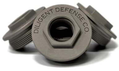 Diligent Defense Co HUB Direct Thread Adapter 1/2x28