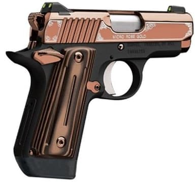 Kimber Micro 9 Rose Gold: Elegant 9mm, G10 Grips, Night Sights