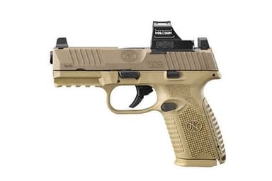 FN 509M FDE 9mm DAO Pistol, 15+1 RD, Interchangeable Backstrap
