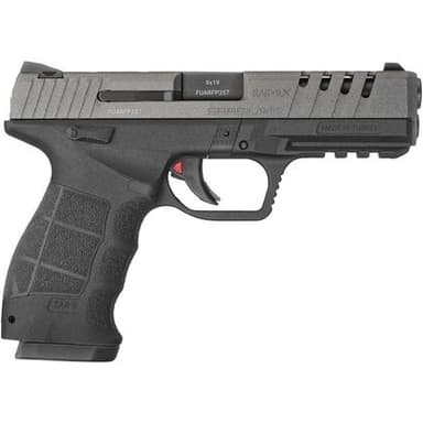 SAR9X Platinum Cerakote 9mm Pistol, 17+1 Cap, DAO Action