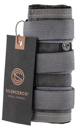 Silencerco High Temp Suppressor Cover 6" Gray Nylon