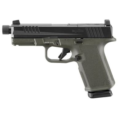 Ruger RXM 9mm 4.5in Threaded Black/OD Green