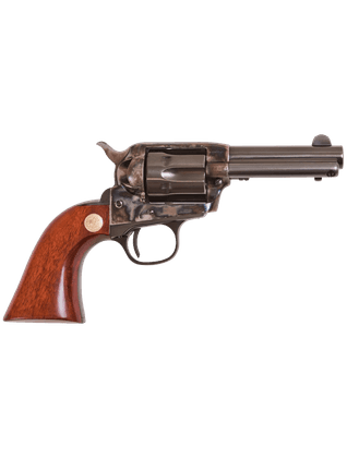 Cimarron Heritage P .32-20 Win 3.5" Blued Revolver - Walnut Grip