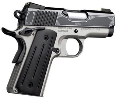 Kimber Onyx Ultra II Black PVD / Satin Silver 9mm 3-inch 8Rd Night Sights