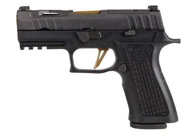 SIG P320 XCarry Spectre 9mm - Custom TiN Gold Optic Pistol
