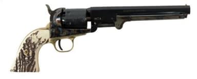 Traditions Wildcard 1851 Navy .36 Cal Black Powder Revolver Black