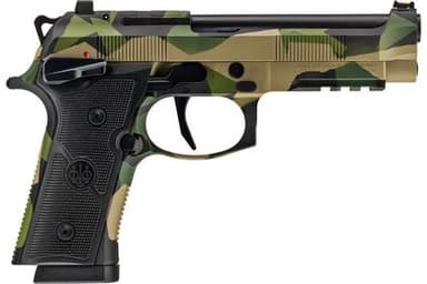 Beretta 92XI SAO FS 9mm 4.7in Splinter Camo