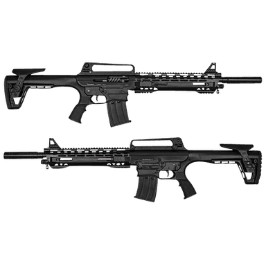 Radikal MK-3 12 GA Semi-Auto Shotgun - Compact 19" Barrel, 5+1 Capacity
