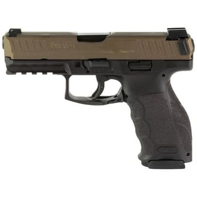 HK VP9 Midnight Bronze 9mm Pistol, 17-Round Capacity