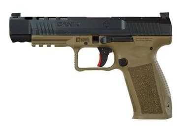 Canik METE SFx 9mm Pistol, Optics-Ready, 10-Rd Black/FDE