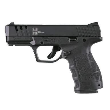 SAR9 CX: Ergonomic 9mm SA Pistol, 4" Barrel, 15-Round Capacity