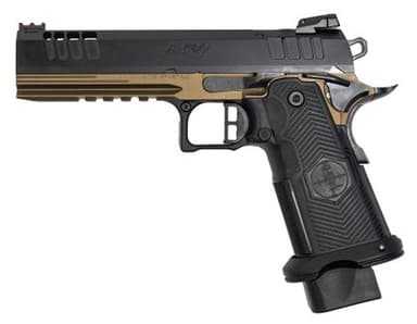 Great Lakes Firearms 1911DS Synergy 9mm 5in Black Slide Bronze Frame