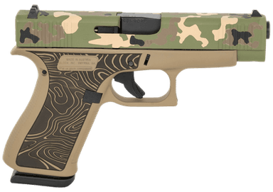 Glock G48 Gen 5 9mm 4.17in Camo/Tan