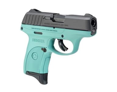Ruger EC9s Turquoise 9mm Compact Pistol