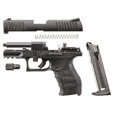 Walther PPQ M2 Tactical .22 LR SAO Handgun - Black, 12+1
