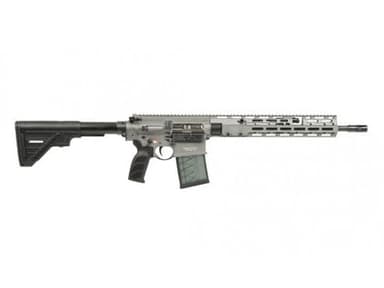 HK MR762 A4 - 7.62x51 Cal Semi-Auto Rifle, 16.5" Threaded Barrel, Picatinny Rail, M-LOK Handguard, 20+1 Capacity, Ambidextrous - Gray
