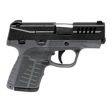 MC9 Stance XR - 9mm Compact Pistol, Gray, Ambidextrous Design
