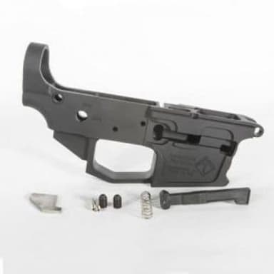 ATI Milsport 9mm Billet Lower - Precision Matte Black Finish