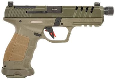 SAR9 SOCOM Tactical 9mm Pistol, Special Forces Green, 21-Round