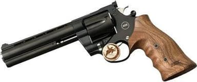 Korth Mongoose .44 Magnum Revolver, 6" DLC Finish