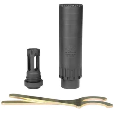 Yankee Hill Machine Company Resonator K Suppressor .30 Caliber with QD Mount 5/8x24 TPI