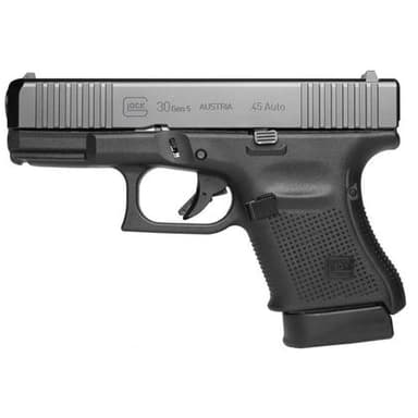 Glock 30 Gen5 Compact .45 ACP Pistol - Reliable Self-Defense Firearm