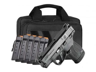 Smith & Wesson M&P Shield Plus 9mm 3.1in Black Bundle