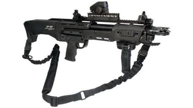 Standard DP12 Dual Mag Pump Shotgun, 12Ga 18.5" Black