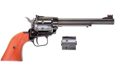 Heritage Rough Rider .22 LR/WMR Revolver - Classic SAO, 6.5" Cocobolo Grip