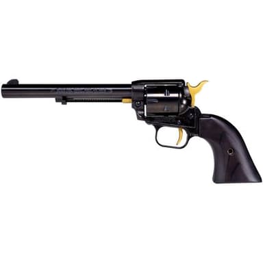 Heritage Rough Rider .22 LR Black & Gold Revolver - 4.75" Barrel