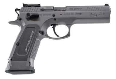 SAR K12 Sport 9mm Stainless Pistol - 17+1 Capacity, Ergonomic Design