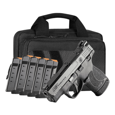 Smith & Wesson M&P9 Shield Plus 9mm 3.1in Black Bundle