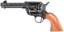 Pietta 1873 GW2 .45 Colt Revolver - Black Engraved... - .45 Colt